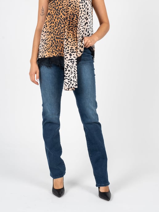 Liu Jo Jeans Authentic Straight Woman's Blue - Image 3