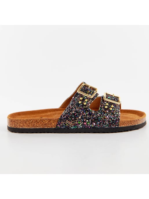 Kaporal women's rhinestone clogs - Image 3