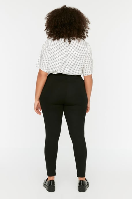 Trendyol Dam Hög Midja Skinny Plus Size Leggings - Image 5