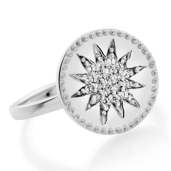 Orphelia 'Shine' Women's 925 Sterling Silver Ring - Silver ZR-7576