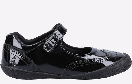 Hush Puppies Rina Flickskolskor Lackerad Junior - Image 1