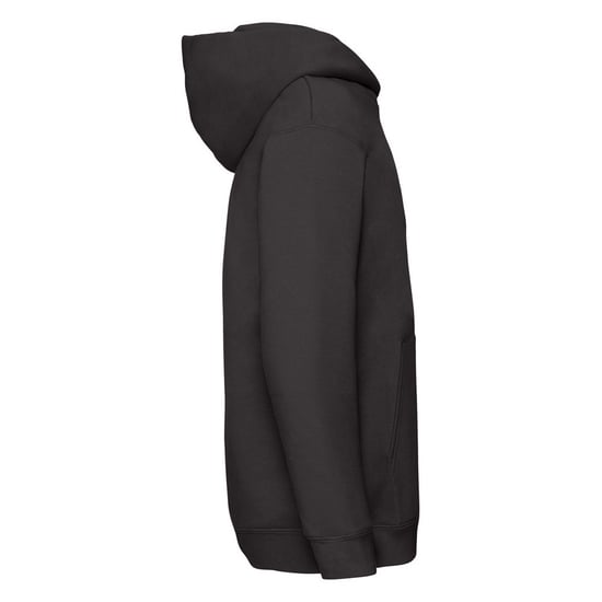 Fruit of the Loom Sweatshirt met capuchon voor kinderen/Kinderen (Zwart) - Image 3