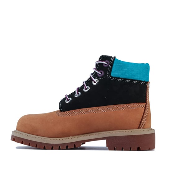 Boys' Timberland Children 6 Inch Premium Boots in Wheat - Image 3