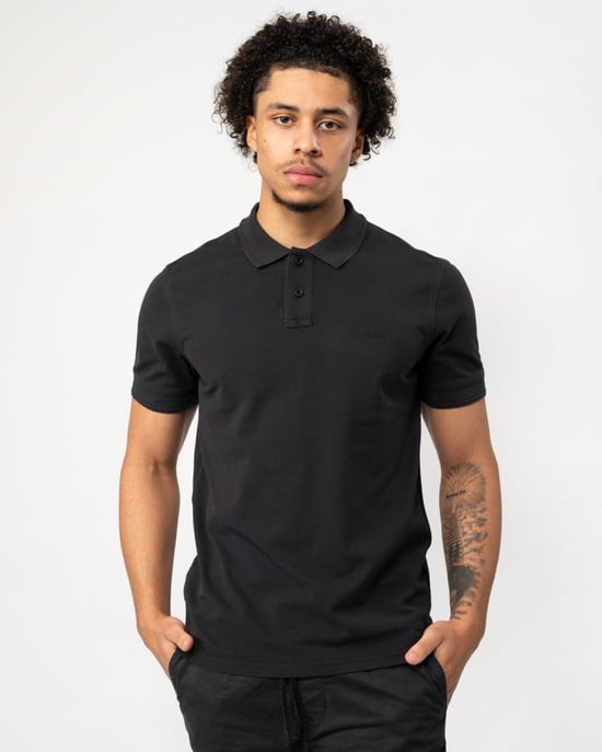 BOSS Orange Prime Heren Katoen-Piqué Polo Shirt met Logo Print NOS - Image 1