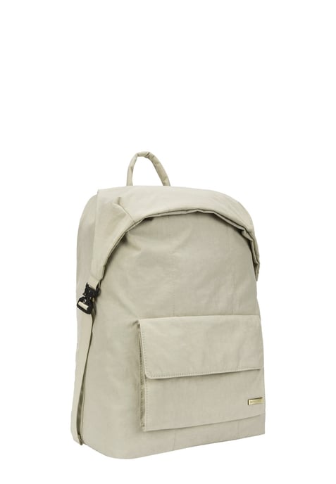 Flapover Nylon Backpack