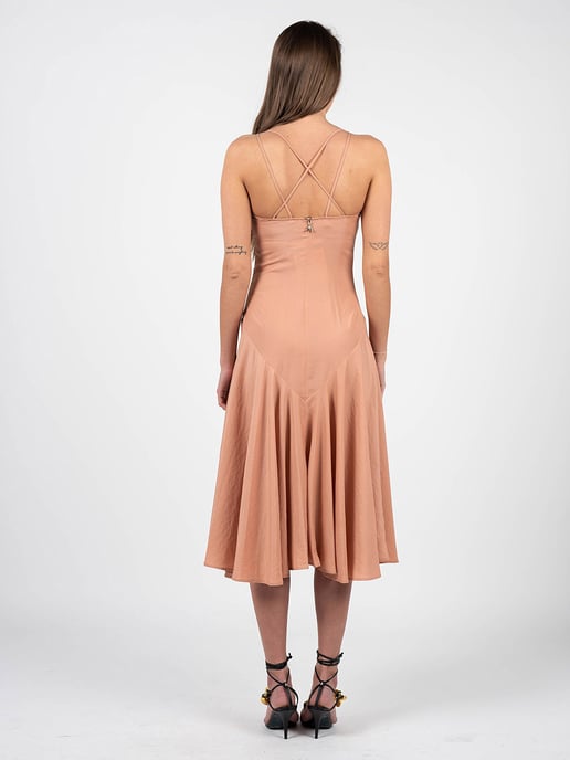 Patrizia Pepe Dress Woman's Beige