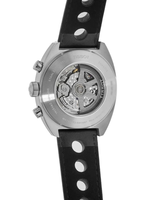 Tissot Heritage 1973 Men's Black Watch T1244271605100 - Image 5