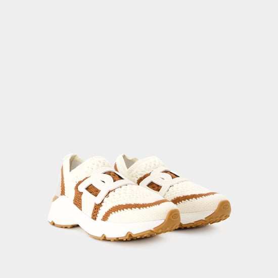 Sport Run Sneakers - <#Tod's#> - Canvas - Beige - Image 2
