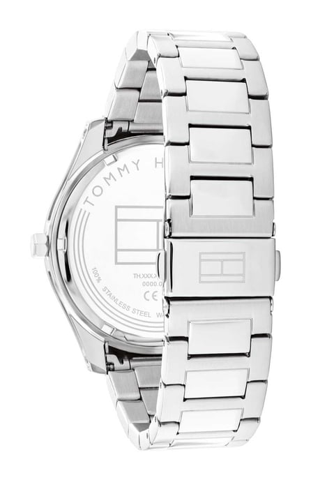 Tommy Hilfiger Tyler Heren Zilver Horloge 1710533 - Image 2