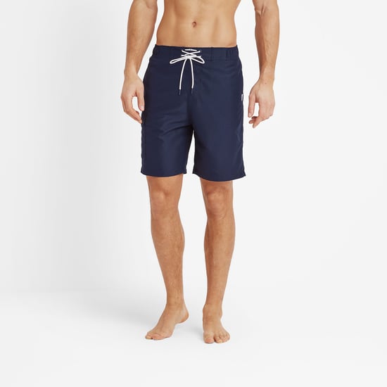 Aslan Mens Shorts Dark Indigo