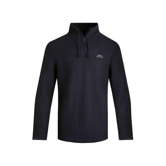 Weird Fish Heren Cruiser Macaroni Quarter Zip Pullover (Marine) - Image 1