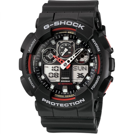 Casio G-shock Men's Black Watch GA-100-1A4ER - Image 1