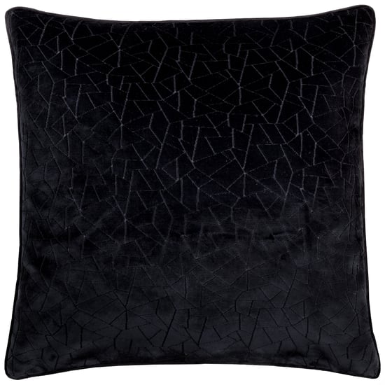 Hoem Malans Cut Velvet Piped Feather Rich Cushion