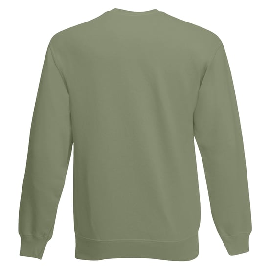Fruit Of The Loom Mens Set-In Belcoro® Yarn Sweatshirt (Classic Olive)