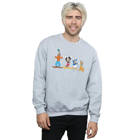 Disney Mens Mickey Mouse Friends Sweatshirt (Sports Grey) - Image 2