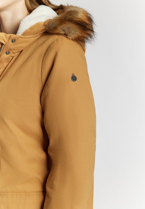 Dreimaster winter parka women camel - Image 5