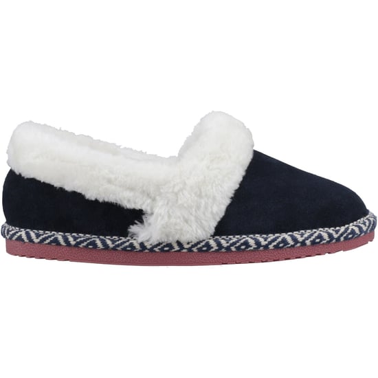 Hush Puppies Ariel Suede Women's Navy Slippers - Image 4