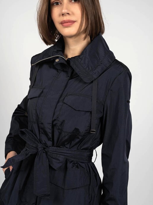 Geox Coat Topazio C Woman's Blue - Image 3