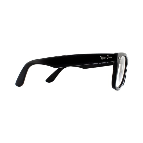 Ray-Ban Square Black Unisex Women Glasses Frames - Image 4