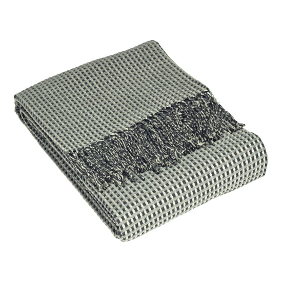 Rowan Waffle Throw - Image 1