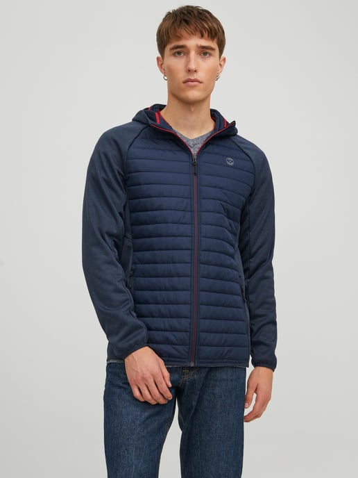 Jack & Jones Jacka Sommar Multi Quiltad Blå - Image 5