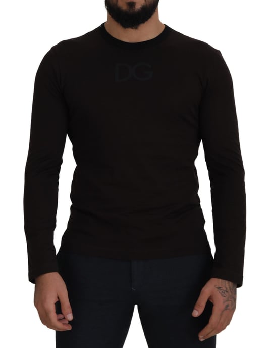 Bomull Crewneck Pullover Tröja - Image 1