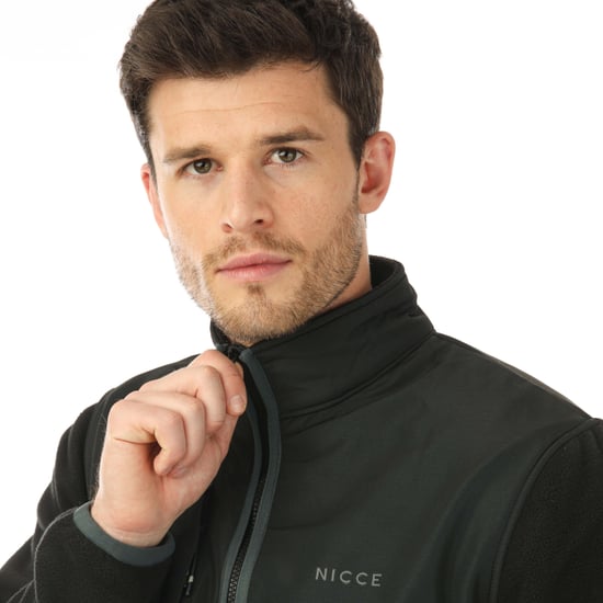 Men's NICCE Wespoint Zip Fleece Jacket in Black