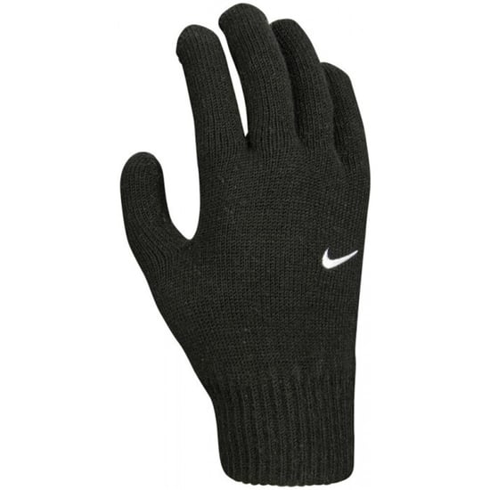 Nike Kinder/Kids 2.0 Gebreide Swoosh Handschoenen (Zwart) - Image 1