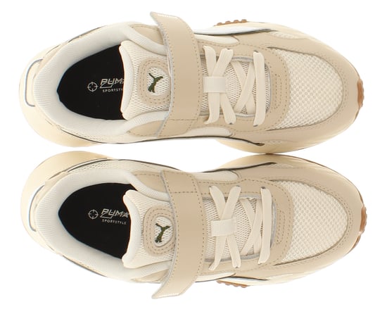 Puma Junior Boys Trainers Wild Rider Futurism Touch Fastening white - Image 6