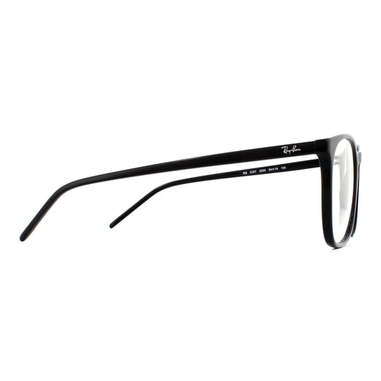 Ray-Ban Glasses Frames RB5387 2000 Black 54mm - Image 4