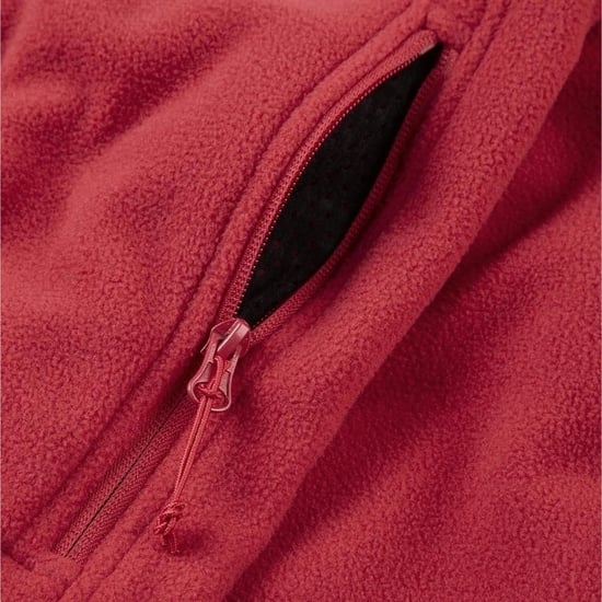 Russell Heren Full Zip Outdoor Fleece Jacket (Klassiek rood) - Image 4