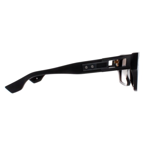 Dita Rectangle Unisex Matte Black Iron Dark Grey to Clear Gradient Grandmaster Seven