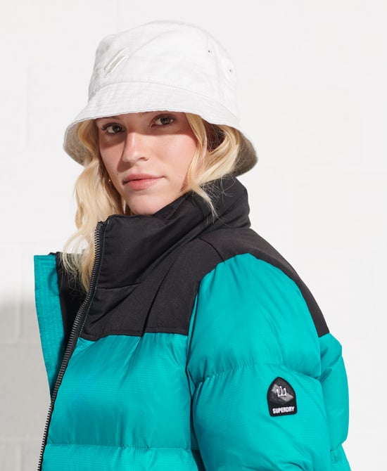 Superdry Code Longline Down Puffer Coat