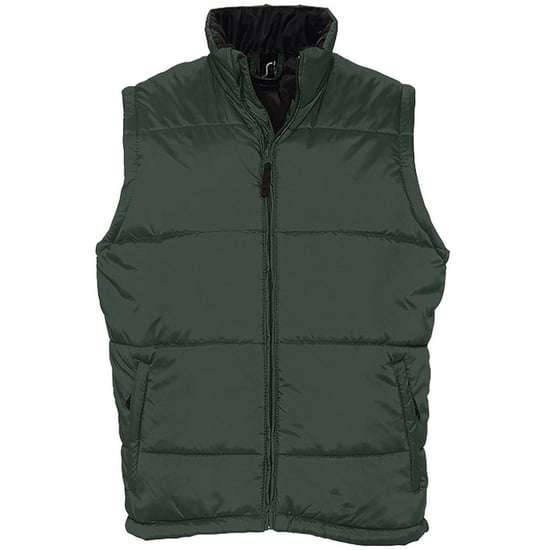 SOLS Warm Unisex Gewatteerd Bodywarmer Jasje (Bosgroen) - Image 1