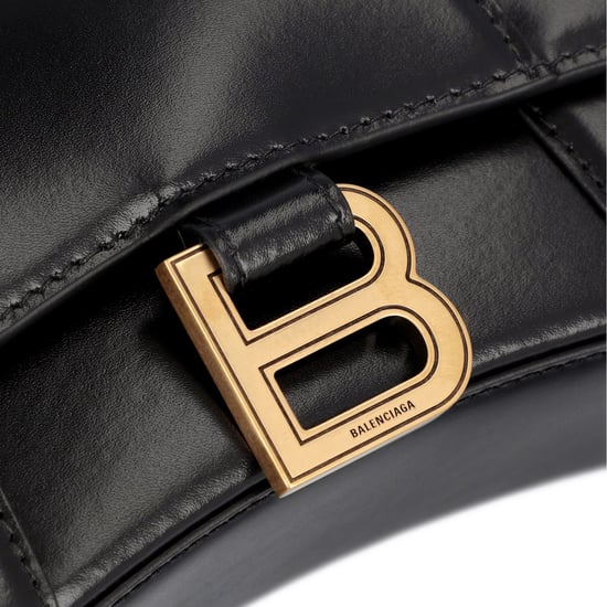 Balenciaga Black Hourglass XS Handbag