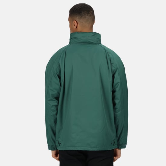 Regatta Great Outdoors Mens Waterproof Zip Up Jacket (Bottle Green) - Image 2