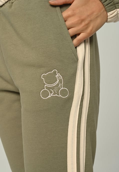 Tom Barron Ladies Cuddly Bear Embroidered Zip-Up Tracksuit