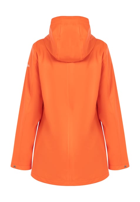 Schmuddelwedda Regenjas bridgeport Dames ORANJE ROOD-280 - Image 4