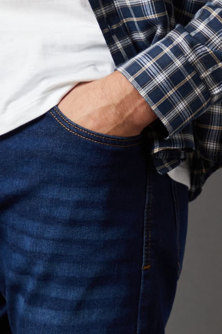 Indigo Stretch Slim Fit Jeans
