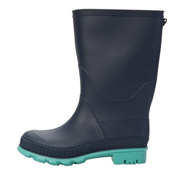 Mountain Warehouse Kinder/Kinder effen Wellington Laarzen (Marine) - Image 3