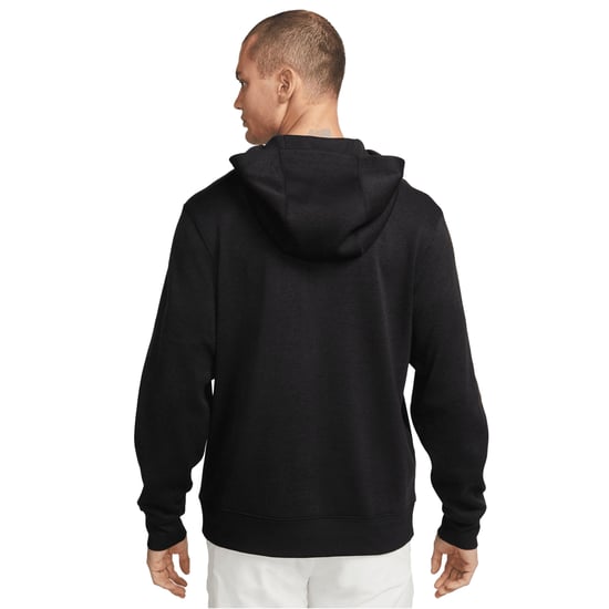 Nike Mens Dri-FIT Golf Hoodie (Black/Brushed Silver)