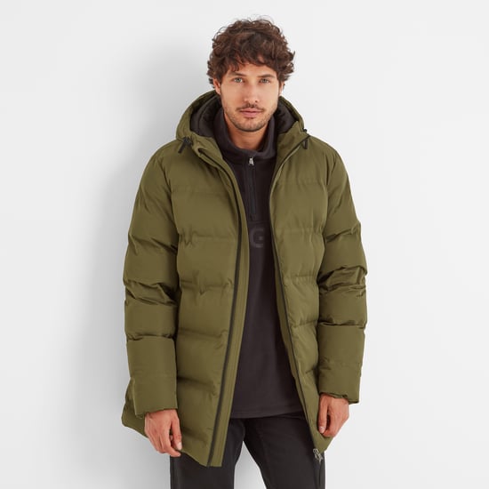Brinkley Mens  Parka Khaki