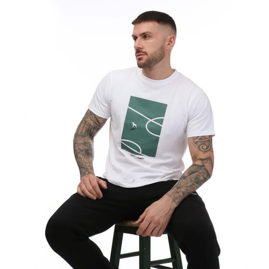 Men's One True Saxon Turf T-Shirt in White - Image 5