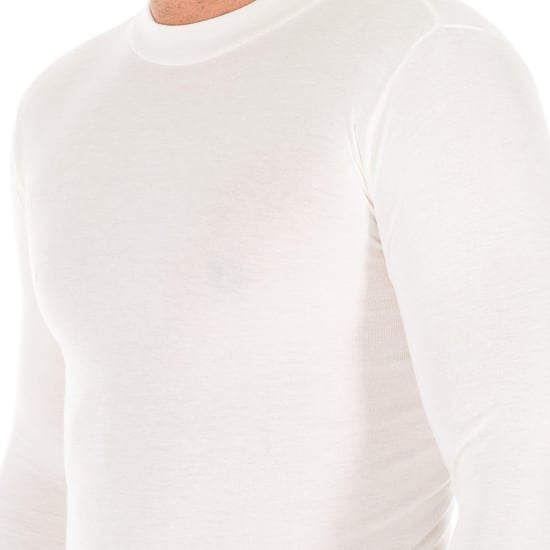 T-shirt met lange mouwen en halfhoge kraag 1625-H man - Image 2