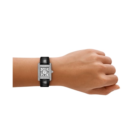 Emporio Armani Genni Dames Zwarte Horloge AR11660 - Image 4