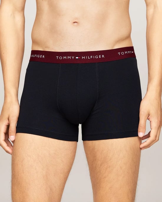 Tommy Hilfiger 3-Pak Heren Kleur Tailleband Boxershorts - Image 4