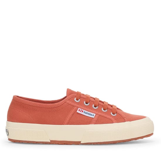 Superga Unisex Adult 2750 Cotu Classic Vegan Trainers (Brown Reddish/Off White) - Image 1