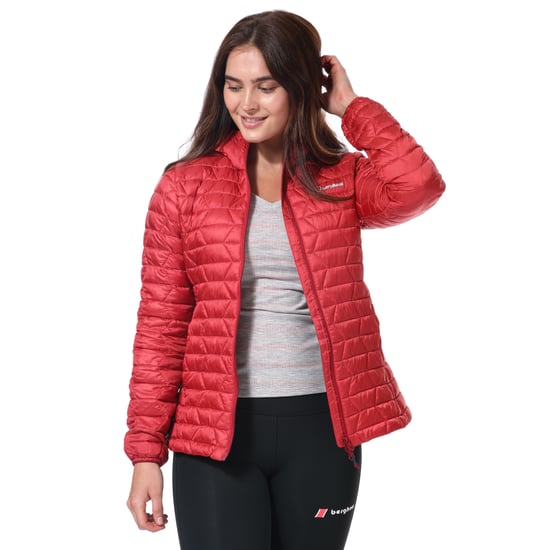 Women's Berghaus Cuillin Insulated Hooded Jacket in Red