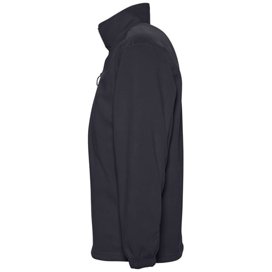 SOLS Ness Unisex Zip Neck Anti-Pill Fleece Top (Charcoal) - Image 3