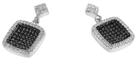 Orphelia Dames 925 Sterling Zilver Hangoorbellen - Zilver ZO-5231 - Image 4